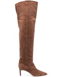 Paris Texas - 60mm Suede Knee-high Boots - Lyst