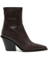 A.Emery - Odin 85 Leather Ankle Boots - Lyst
