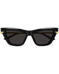 Bottega Veneta - Tinted Cat-eye Sunglasses - Lyst