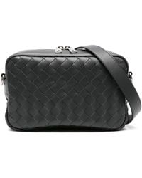 Bottega Veneta - Intrecciato Medium Messenger Bag - Men's - Calf Leather - Lyst
