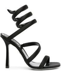 Rene Caovilla - Cleo 105mm Leather Sandals - Lyst