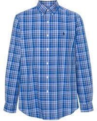 Polo Ralph Lauren - And White Checkered Stretch Cotton Button-down Shirt - Men's - Elastane/cotton - Lyst