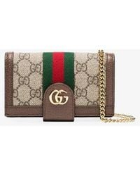 Gucci Ophidia GG Chain Iphone 7/8 Case - Brown