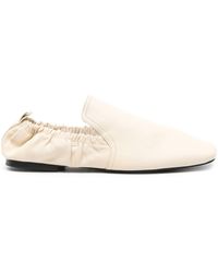 A.Emery - Neutral The Delphine Leather Loafers - Lyst