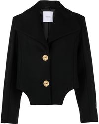 Patou - Spencer Cropped Wool Jacket - Lyst