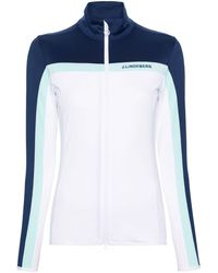 J.Lindeberg - And Blue Janice Mid-layer Track Jacket - Lyst