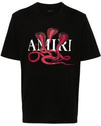 Amiri - Glitter Poison Logo T-shirt - Lyst