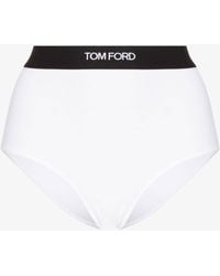 Tom Ford - High-waisted Logo Band Briefs - Lyst