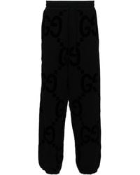 Gucci - Monogram-pattern Relaxed-fit Cotton-jersey jogging Bottoms X - Lyst