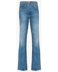 Paco Rabanne Missing Pocket Straight Leg Jeans - Blue