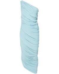 Norma Kamali - Diana Ruched Gown - Lyst