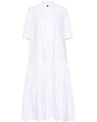 Jil Sander - Cotton Shirt Dress - Lyst