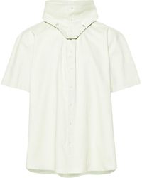 AV VATTEV - Detachable-collar Cotton Shirt - Lyst