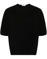Lemaire - Ss Relaxed T-shirt Black In Cotton - Lyst