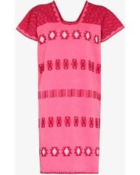 Pippa Holt Supermini Kaftan Dress - Pink