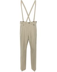 Visvim - Neutral Tupper Wide-leg Trousers - Men's - Wool/rayon/linen/flax/cotton - Lyst