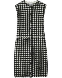 Burberry - Houndstooth-pattern Convertible Dress - Lyst
