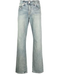 True Religion - Ricky Straight-leg Cotton Jeans - Lyst