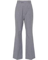 Vivienne Westwood - Black Ray Prince Of Wales Flared Trousers - Women's - Elastane/cotton - Lyst