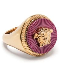 Versace - Medusa Biggie Ring - Lyst