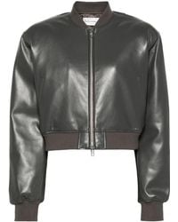 Frankie Shop - Micky Faux-leather Bomber Jacket - Women's - Polyurethane/polyester - Lyst