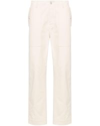Maison Kitsuné - White Workwear Straight-leg Jeans - Lyst