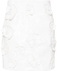 ROTATE BIRGER CHRISTENSEN - Sequinned Mid-rise Miniskirt - Lyst