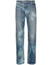 424 - X Armes Bleached Straight Leg Jeans - Lyst