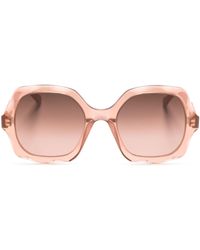 Chloé - Olivia Round-frame Sunglasses - Women's - Acetate - Lyst