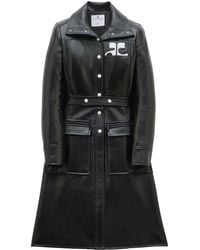 Courreges - Reedition Vinyl Trench Coat - Lyst