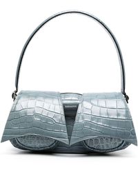 16Arlington - Kikka Crocodile-effect Leather Shoulder Bag - Lyst