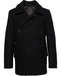 Tom Ford - Notched-lapel Double-breasted Coat - Lyst