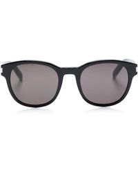 Saint Laurent - Sl 620 Round-frame Sunglasses - Lyst
