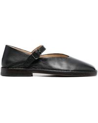 Lemaire - Leather Mary Jane Pumps - Lyst