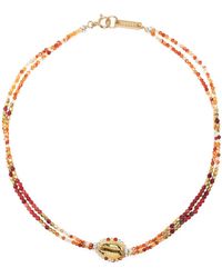 Isabel Marant - Malebo Shell-embellished Beaded Necklace - Lyst