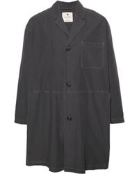 Snow Peak - Single-breasted Cotton Coat - Men's - Cotton - Lyst
