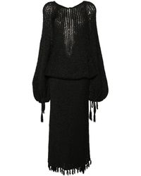 Khaite - The Reagan Crochet Dress - Women's - Viscose/cotton - Xs - Lyst