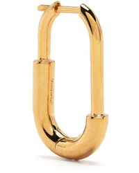 Otiumberg - Vermeil Large Staple Hoop Earrings - Women's - Lyst