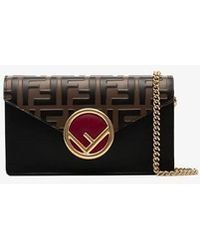 Fendi Ff Belt Bag - Black