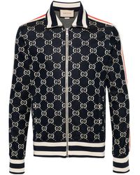 Gucci - GG Jacquard Cotton Jacket - Lyst