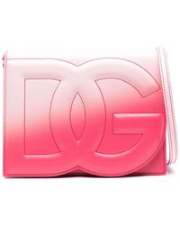 Dolce & Gabbana - Dg Logo Leather Cross Body Bag - Lyst