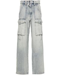 Isabel Marant - Heilani Mid-Rise Faded-Effect Jeans - Lyst