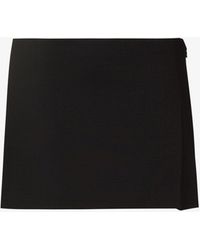 Miaou Micro Mini Skirt - Black