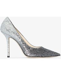 Silver Glitter Pumps for Women - Up to 53% off at Lyst.com