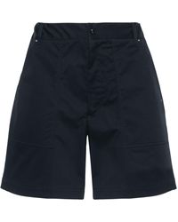 Moncler - Logo-patch Shorts - Men's - Elastane/cotton - Lyst