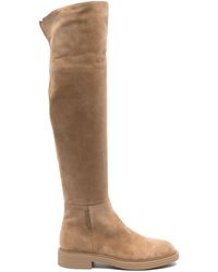 Gianvito Rossi - Lexington Over-the-knee Suede Boots - Lyst