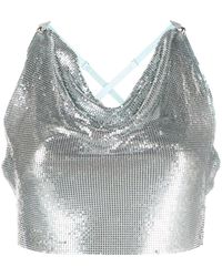 Poster Girl - Tone Bambi Chainmail Cropped Top - Lyst