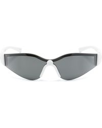 Gucci - Rimless Wraparound-frame Sunglasses - Lyst
