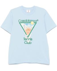 CASABLANCA - Printed T-Shirt - Lyst