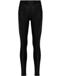 Mugler - Spiral Panelled leggings - Women's - Polyamide/elastane - Lyst